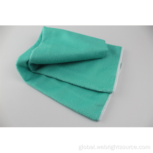 Microfiber Cleaning Cloth Microfiber 100%polyester kitchen cloth Factory